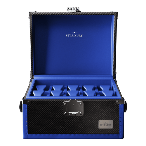 Coffret à montres - Carbone vernis mat